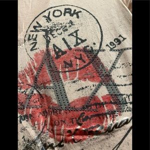 Y2K Vintage Armani Exchange Women’s Tee Sz L